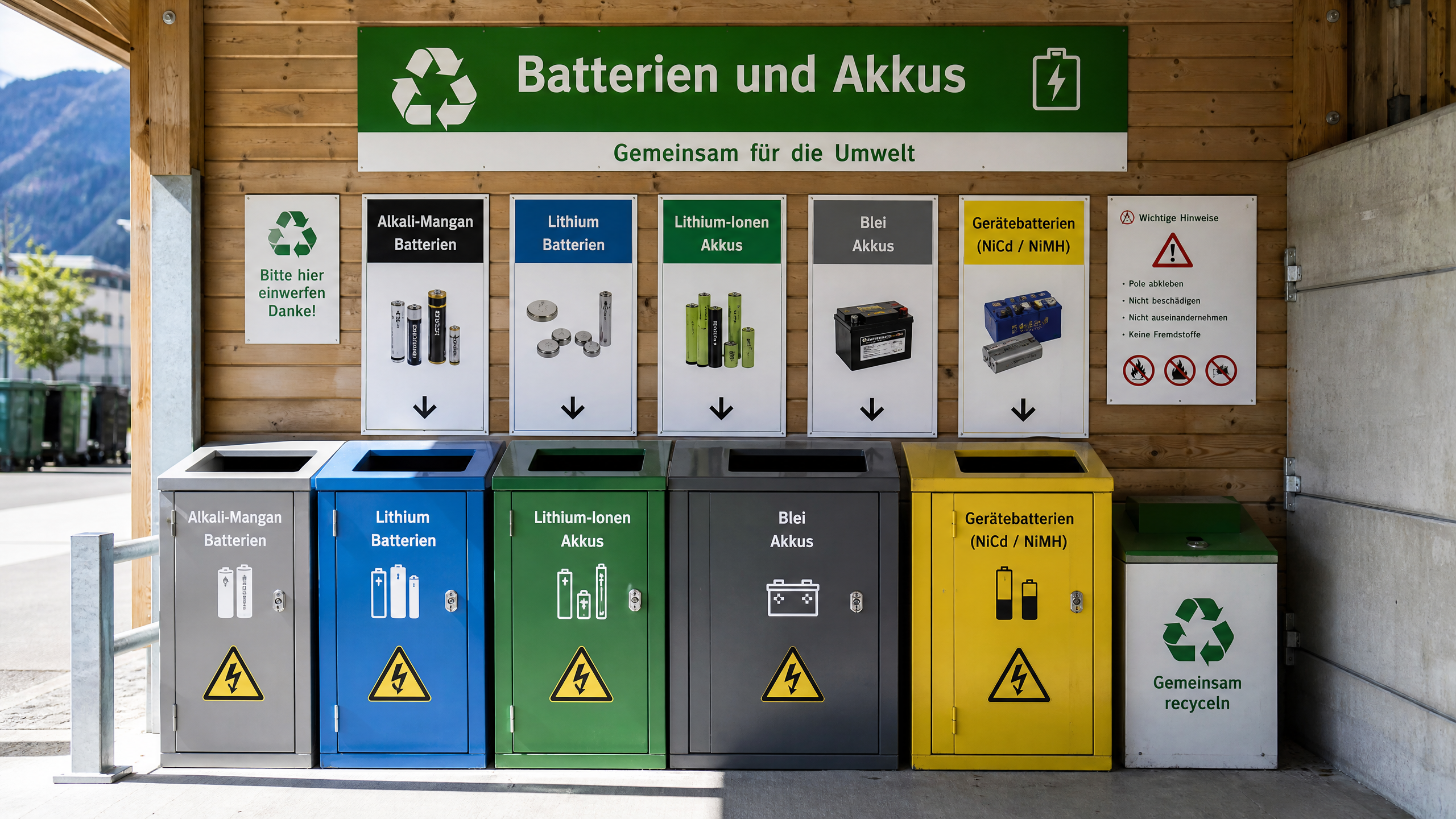 Akkuentsorgung: Wie du alte Batterien richtig entsorgst